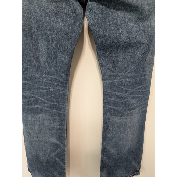 Polo Ralph Lauren Hampton Jean Men 34x30* Straight Leg Honeycomb Classic Denim - Picture 5 of 14